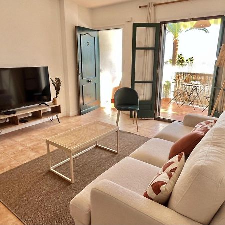 Apartamento Casa La Aguanosa Con Piscina Y Vistas Al Mar Frigiliana Exterior foto