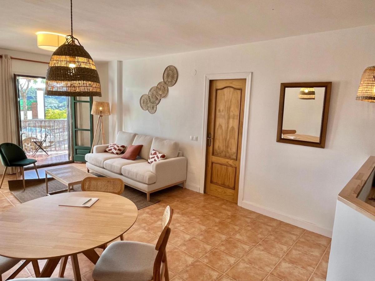 Apartamento Casa La Aguanosa Con Piscina Y Vistas Al Mar Frigiliana Exterior foto